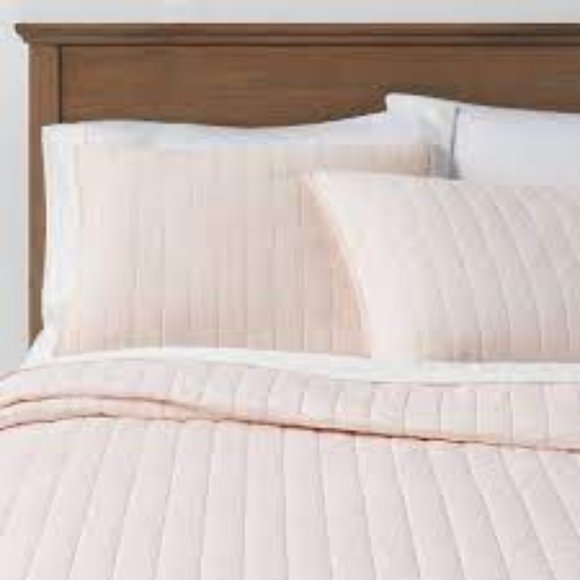 New Chambray Linen Cotton Blend Euro Shams - Picture 2 of 6